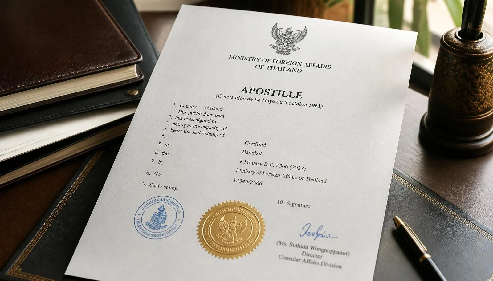 netherlands — ภาพประกอบบริการ apostille ของ NYC Legal & Notary Services