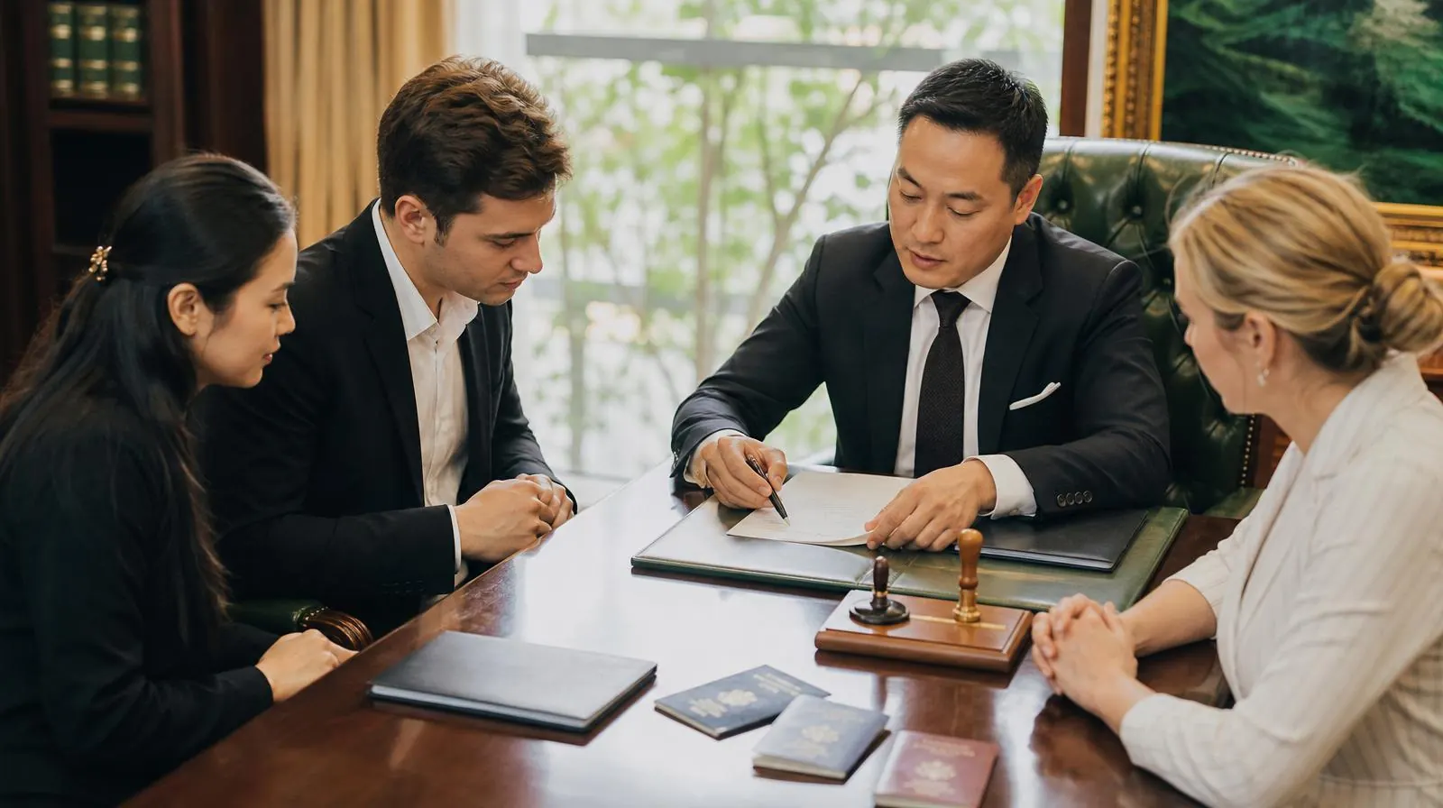 notary subservice destination — ภาพประกอบบริการ notary ของ NYC Legal & Notary Services
